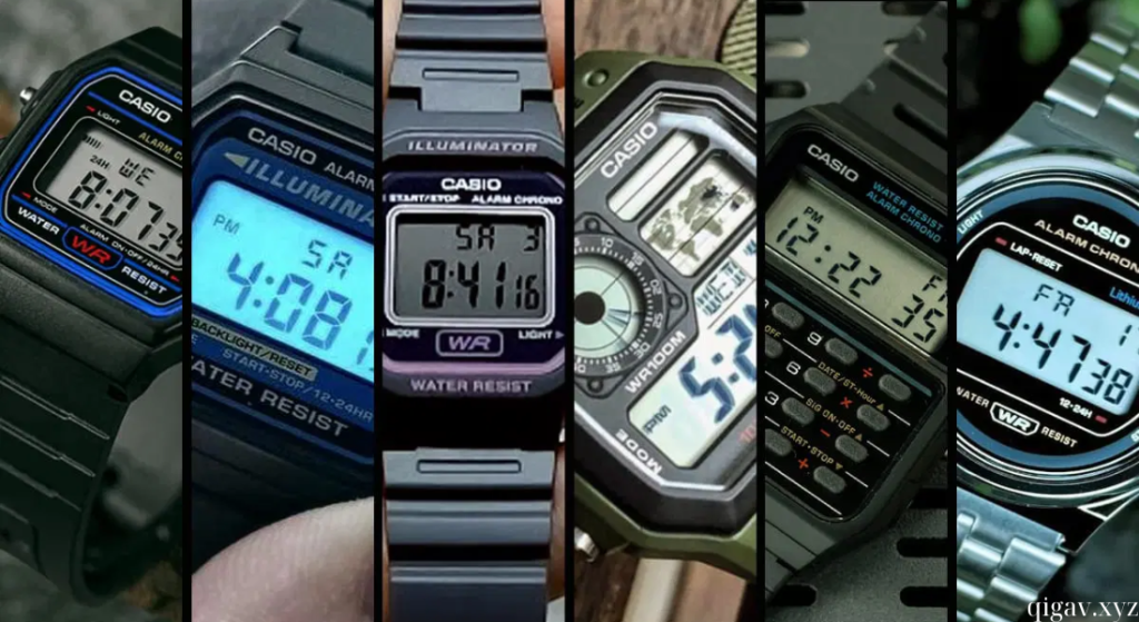 Casio Iconic models